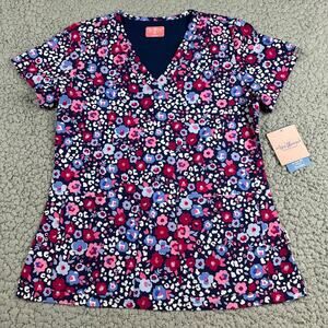 Ava Therese By Zavate Apparel Women's Scrub Top Size Small